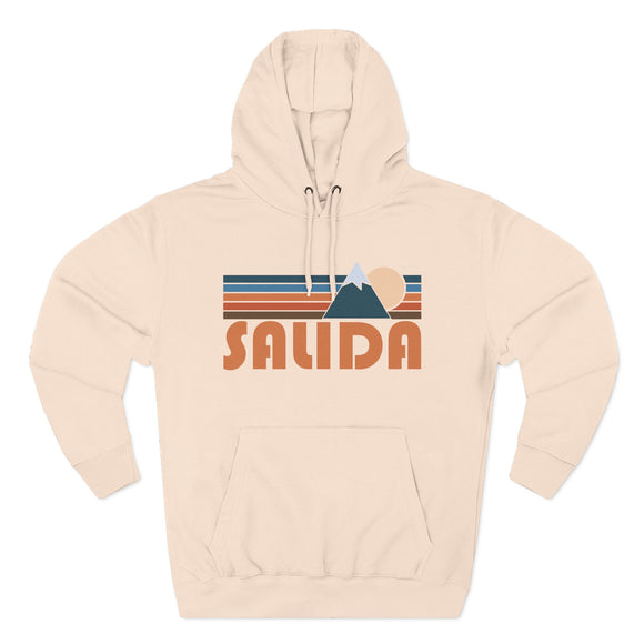 Salida, Colorado Hoodie - Retro Mountain Unisex Sweatshirt