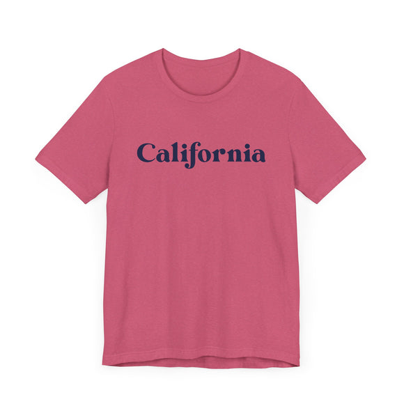 California Graphic Tee, Casual T-Shirt, Vintage Style Shirt