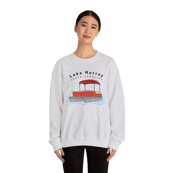Lake Murray, South Carolina Sweatshirt - Pontoon Boat Sweatshirt