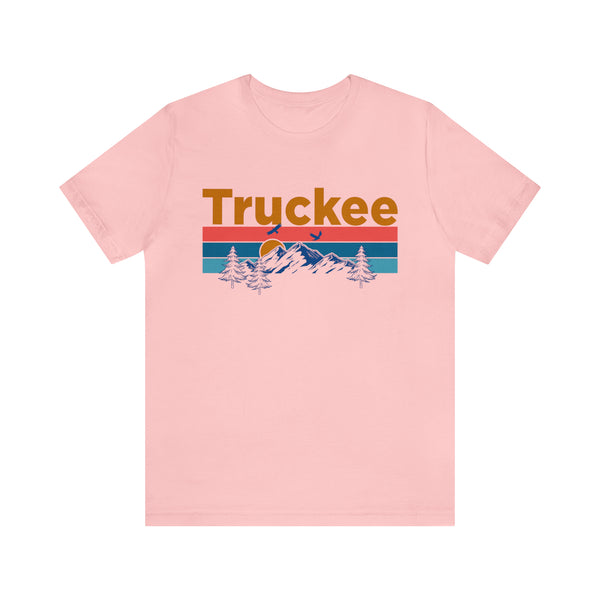 Truckee, California Shirt - Mountain Sunset Unisex Truckee T-Shirt