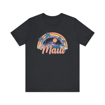 Buy vintage-black Maui, Hawaii T-Shirt - Retro Beach Unisex Maui Shirt