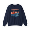 Bend, Oregon Sweatshirt Retro Mountains, Bend Unisex Graphic Crewneck