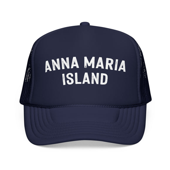 Anna Maria Island, Florida Trucker Hat - Foam Anna Maria Island Cap