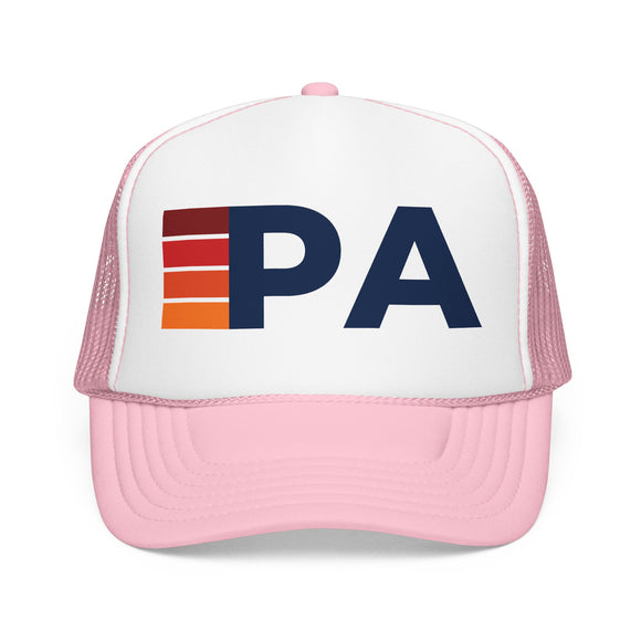 Pennsylvania Trucker Hat - PA Abbr retro cap