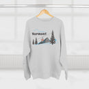 Premium Vermont Sweatshirt Unisex Crewneck, Premium Sweatshirt, Crewneck Jumper, Ski Resort Apparel-10