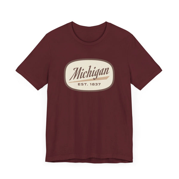 Michigan T-Shirt - Retro Unisex Michigan Shirt