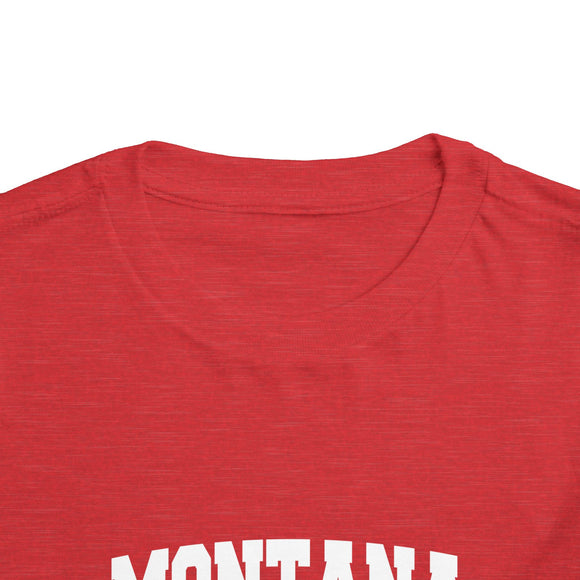 Montana Toddler Graphic Tee - Kids Montana Vacation Shirt