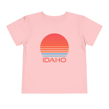 Buy pink Idaho Toddler T-Shirt - Retro 80s Unisex Toddler Idaho Shirt