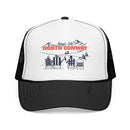 North Conway, New Hampshire Après-ski Trucker Hat — Foam Mesh Cap-2