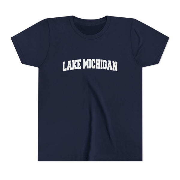 Lake Michigan Youth Graphic Tee - Kids T Shirt