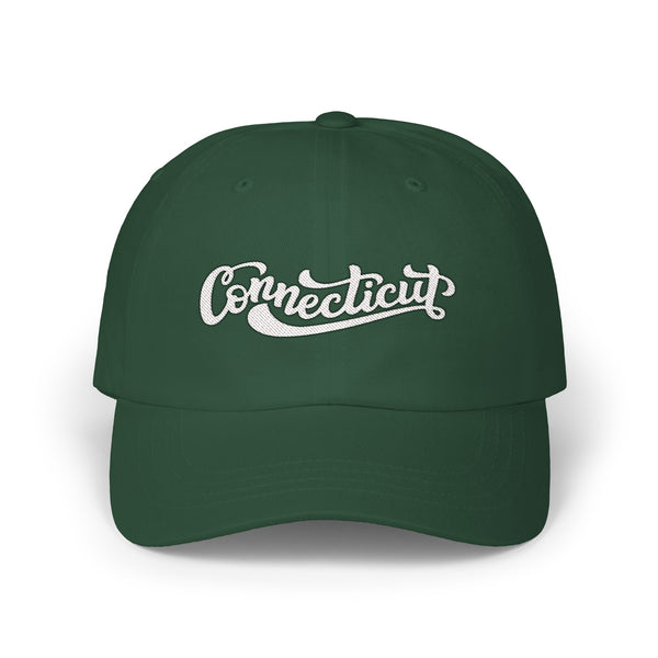 Connecticut Dad Hat - Embroidered Connecticut Classic Dad Cap