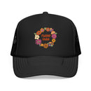 Flower Child Trucker Hat Boho-2