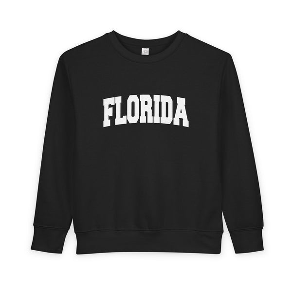 Florida Toddler Sweatshirt - Florida Toddler Crewneck Sweatshirt