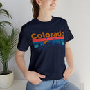 Colorado T-Shirt - Mountain Sunset Unisex Colorado Shirt-84
