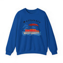 Wolfeboro, New Hampshire Sweatshirt - Pontoon Boat Sweatshirt-4