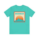 Retro Bozeman, Montana T-Shirt, Mountain Sun Tee, Unisex Graphic Shirt, Vintage Bozeman, Montana Top, Outdoor Adventure Clothing-5