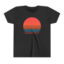 Connecticut Youth Shirt - Retro 80s Connecticut Kid's T-Shirt-3