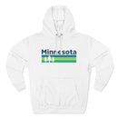 Premium Minnesota Hoodie - Retro Unisex Sweatshirt-5