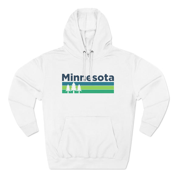 Premium Minnesota Hoodie - Retro Unisex Sweatshirt