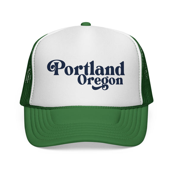 Portland, Oregon Retro Trucker Hat