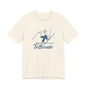 Telluride, Colorado T Shirt - Vintage Ski Graphic Tee - 0