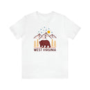 West Virginia T-Shirt - Retro Unisex West Virginia Shirt-7