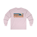 Oregon Long Sleeve Shirt - Retro Unisex Oregon Long Sleeve Tee-7