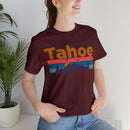 Tahoe, California Shirt - Mountain Sunset Unisex Tahoe T-Shirt-73