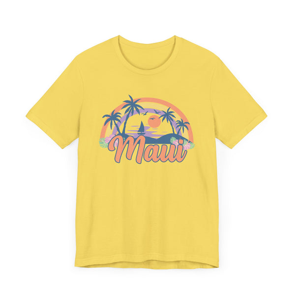 Maui, Hawaii T-Shirt - Retro Beach Unisex Maui Shirt