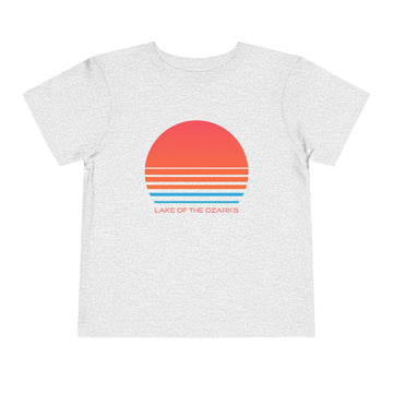 Buy athletic-heather Lake of the Ozarks, Missouri Toddler T-Shirt - Retro 80s Toddler Lake of the Ozarks Shirt