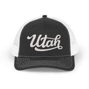 Utah Snapback Trucker Cap - Embroidered Utah Hat-2