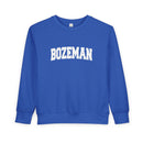 Bozeman, Montana Toddler Sweatshirt - Bozeman Toddler Crewneck Sweatshirt-2