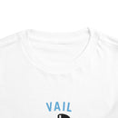 Vail, Colorado Toddler Skiing Snowman Graphic Tee - Kids Vail Shirt-8