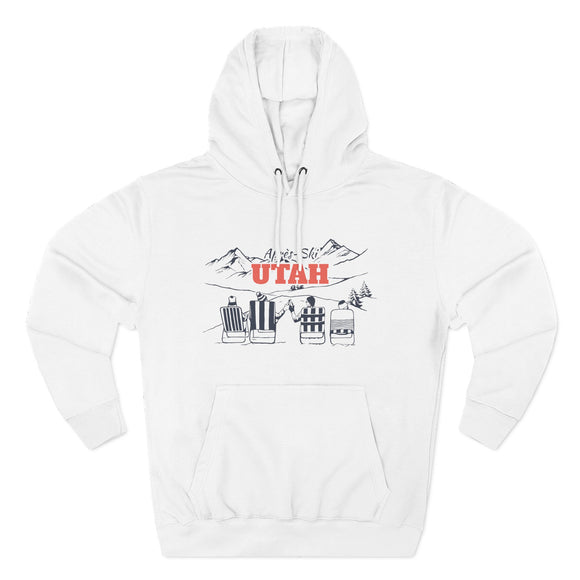 Premium Utah Après-ski Hoodie - Unisex Sweatshirt
