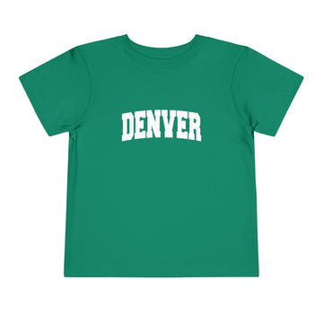 Denver, Colorado Toddler Graphic Tee - Kids Denver Vacation T-Shirt