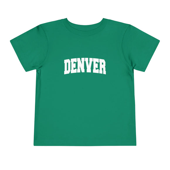 Denver, Colorado Toddler Graphic Tee - Kids Denver Vacation T-Shirt