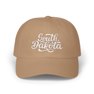 Buy khaki South Dakota Dad Hat - Embroidered South Dakota Classic Dad Cap