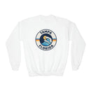 Tampa, Florida Youth Sweatshirt - Unisex Kid's Tampa Crewneck Sweatshirt-4
