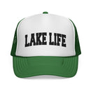 Lake Life Retro Collegiate Style Trucker Hat-3