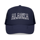 Alaska Trucker Hat — Vintage College Foam Mesh Cap-1