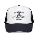 Washington Ski Babe Trucker Hat — Foam Mesh Cap-4