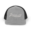 Louisiana Snapback Trucker Cap - Embroidered Louisiana Hat