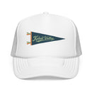 Kobuk Valley National Park Pennant Trucker Hat — Vintage Foam Mesh Cap-6