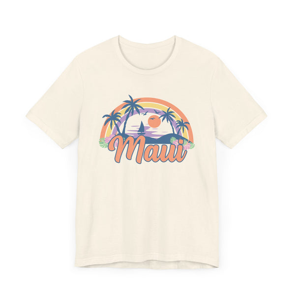 Maui, Hawaii T-Shirt - Retro Beach Unisex Maui Shirt