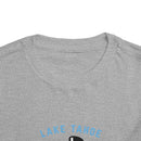 Lake Tahoe, California Toddler Skiing Snowman Graphic Tee - Kids Lake Tahoe T-Shirt-11