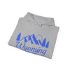Wyoming Hoodie - Mountain Unisex Wyoming Hoodie Sweatshirt