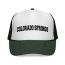 Colorado Springs, Colorado Collegiate Style Trucker Hat-4