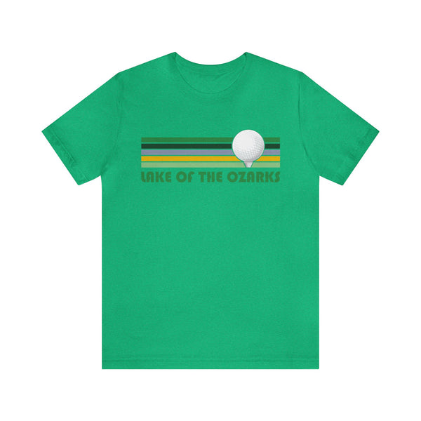 Golf Lake of the Ozarks, Missouri T-Shirt - Retro Golf Unisex Lake of the Ozarks Shirt