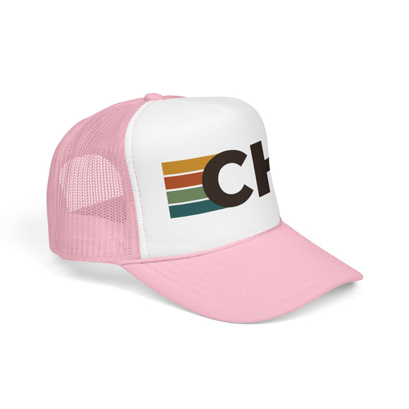 Chicago, Illinois Trucker Hat - CHI Abbr retro cap