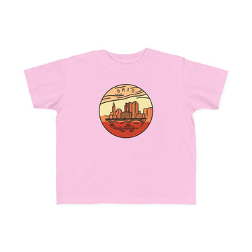 Buy pink Ohio Toddler T-Shirt - Unisex Toddler Ohio Shirt